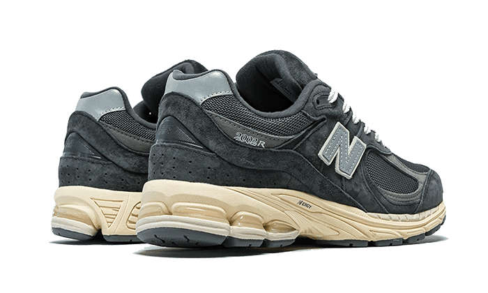 New Balance 2002R Black Dark Grey