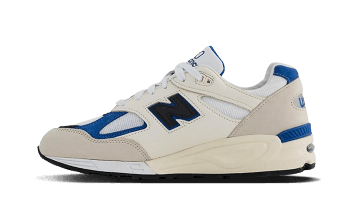 New Balance 990 V2 Made In USA White Blue