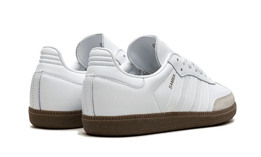 Adidas Samba Cloud White Blue Gum