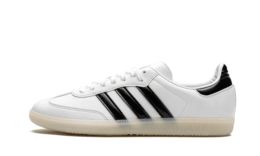 Adidas Samba Jason Dill White Black Patent