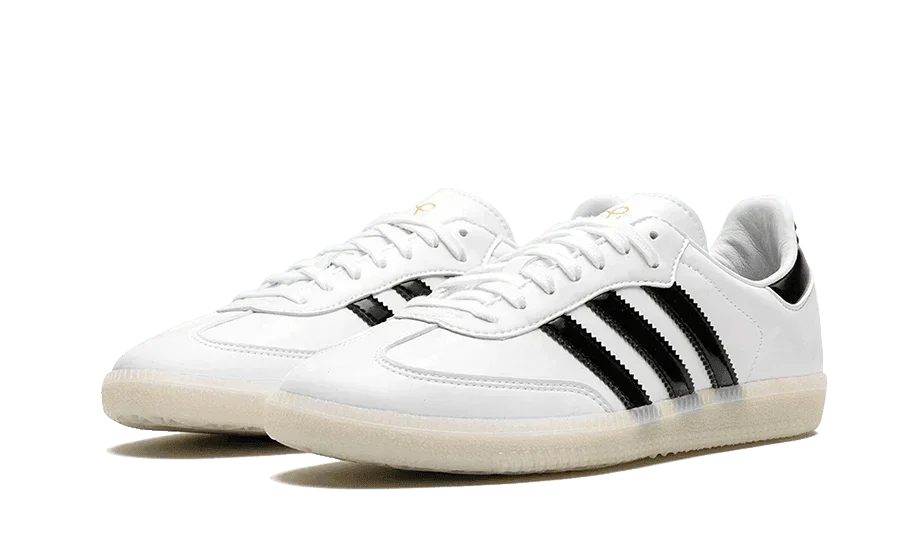 Adidas Samba Jason Dill White Black Patent
