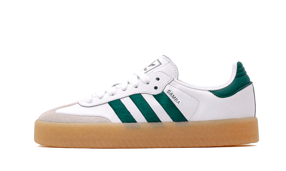 Adidas Sambae White Collegiate Green Gum