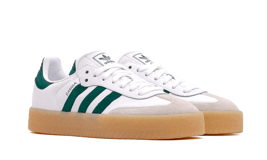 Adidas Sambae White Collegiate Green Gum