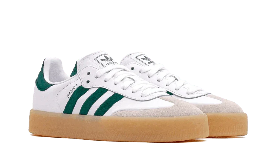 Adidas Samba White Collegiate Green Gum