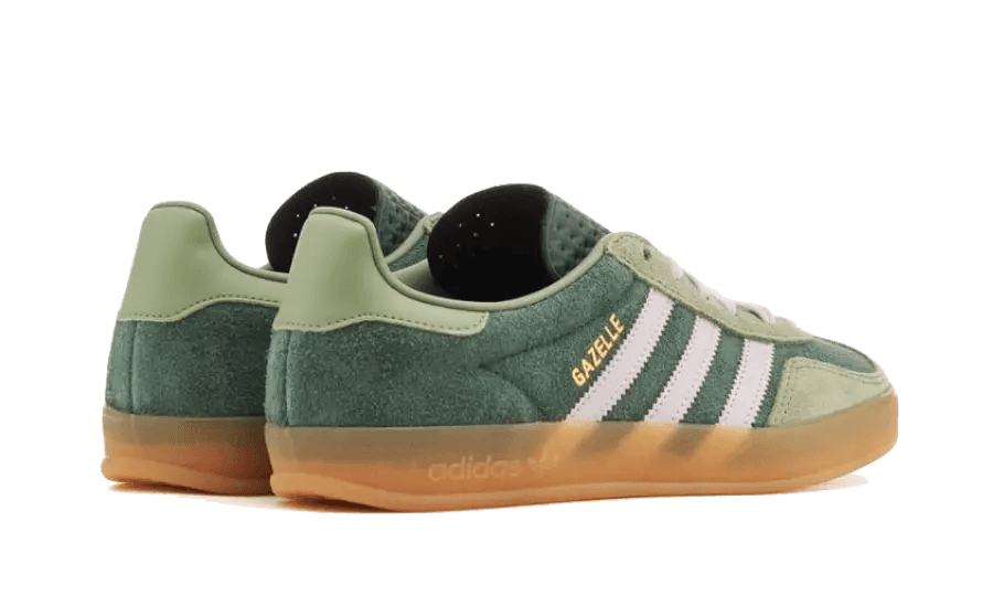 Adidas Gazelle Indoor Mineral Green Silver