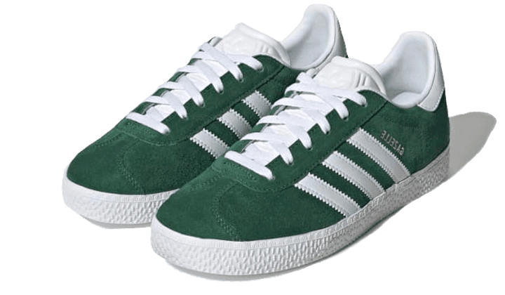 Adidas Gazelle Junior Dark Green White