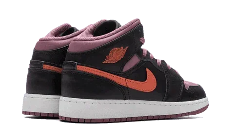 Air Jordan 1 Mid Black Sky J Mauve