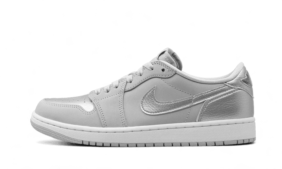 Air Jordan 1 Low OG Metallic Silver