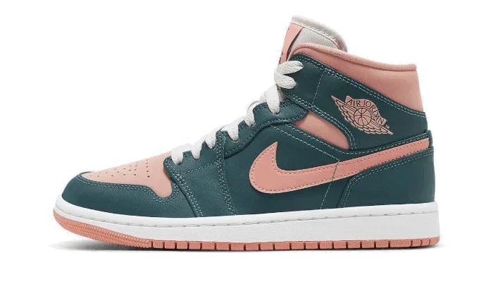 Air Jordan 1 Mid Dark Teal Green