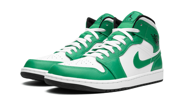 Air Jordan 1 Mid Lucky Green
