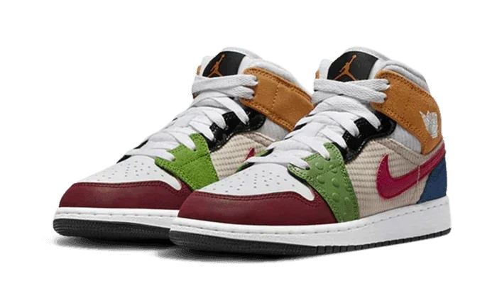 Air Jordan 1 Mid SE Patchwork