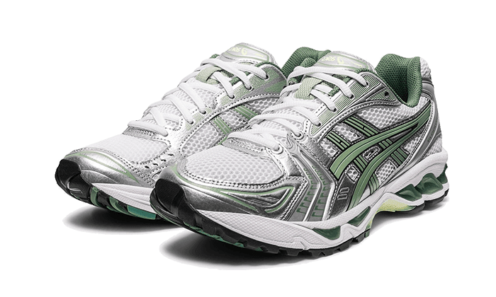 ASICS Gel-Kayano 14 White Pure Silver Slate Grey Sage