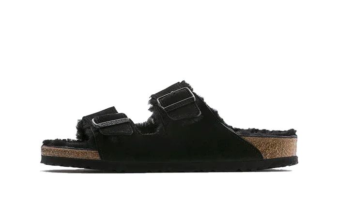 Birkenstock Arizona Shearling Black