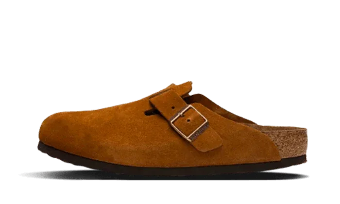 Birkenstock Boston Soft Footbed Suede Mink