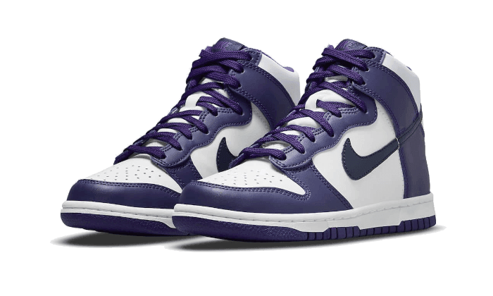 Nike Dunk High Electro Purple Midnight Navy