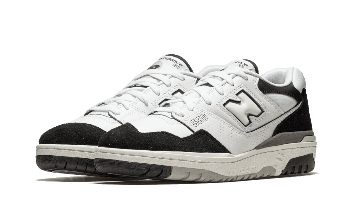 New Balance 550 White Black Rain Cloud