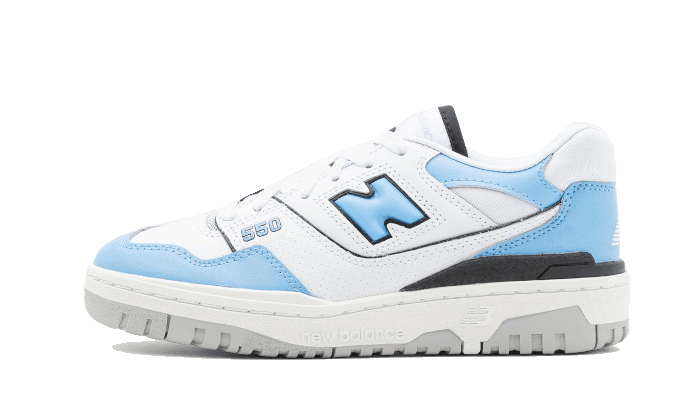 New Balance 550 White Team Carolina