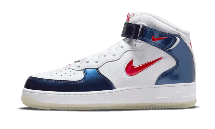 Nike Air Force 1 Mid University Red Midnight Navy
