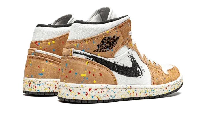 Air Jordan 1 Mid SE Brushstroke