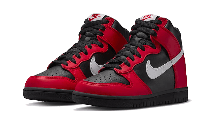 Nike Dunk High Black Red
