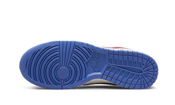 Nike Dunk Low Light Iron Ore Red Blue