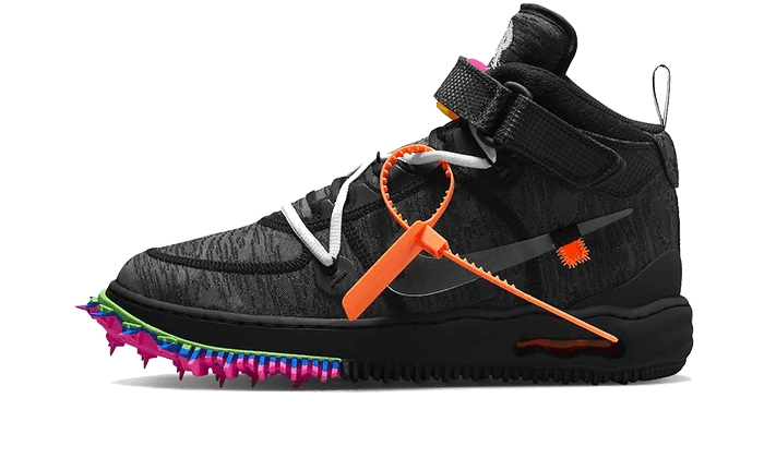 Nike Air Force 1 Mid Off-White Clear Black