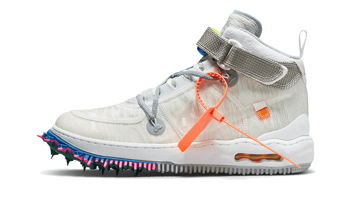 Nike Air Force 1 Mid Off-White Clear White