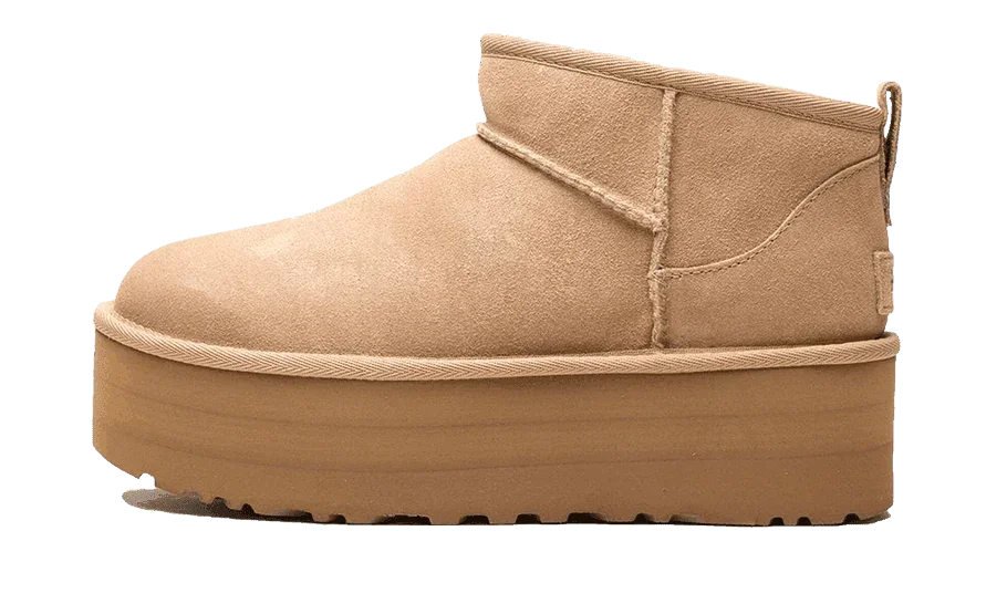 UGG Classic Ultra Mini Platform Boot Sand