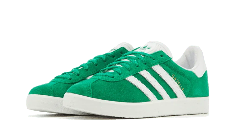 Adidas Gazelle 85 Green White Gold Metallic