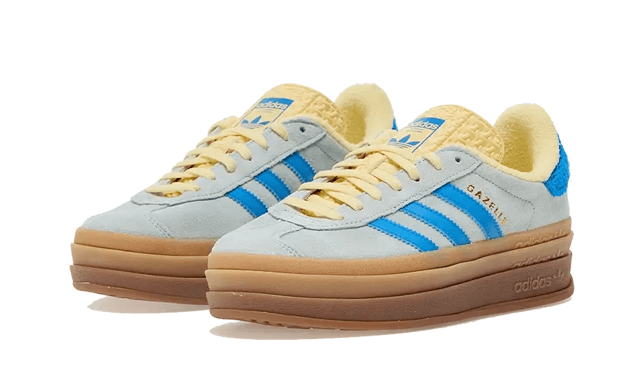 Adidas Gazelle Bold Almost Blue Yellow