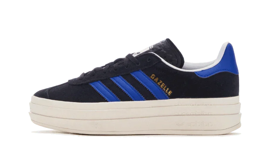 Adidas Gazelle Bold Core Black Lucid Blue