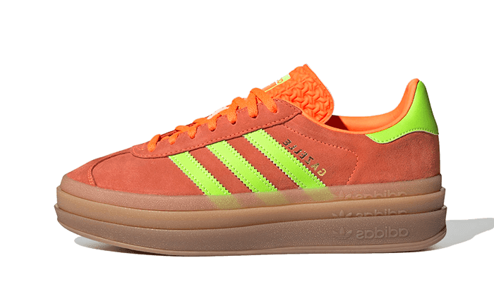 Adidas Gazelle Bold Solar Orange Solar Green