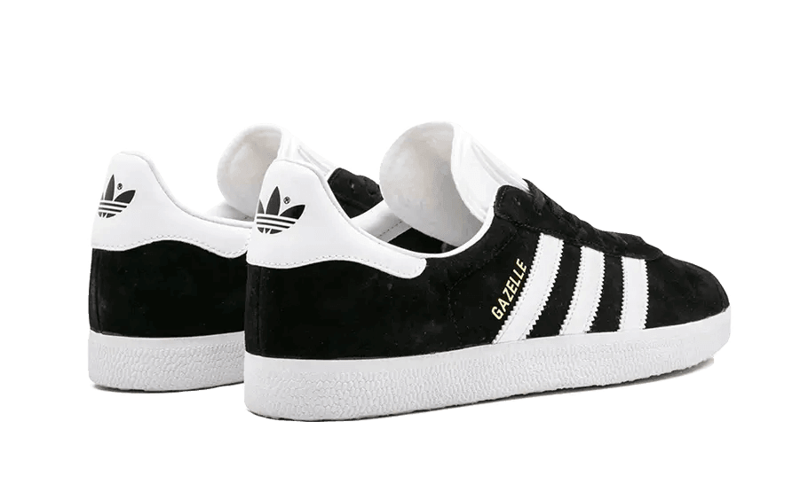 Adidas Gazelle Core Black Cloud White Gold