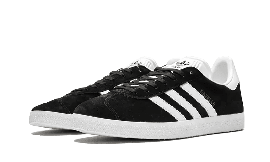 Adidas Gazelle Core Black Cloud White Gold
