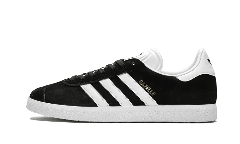 Adidas Gazelle Core Black Cloud White Gold