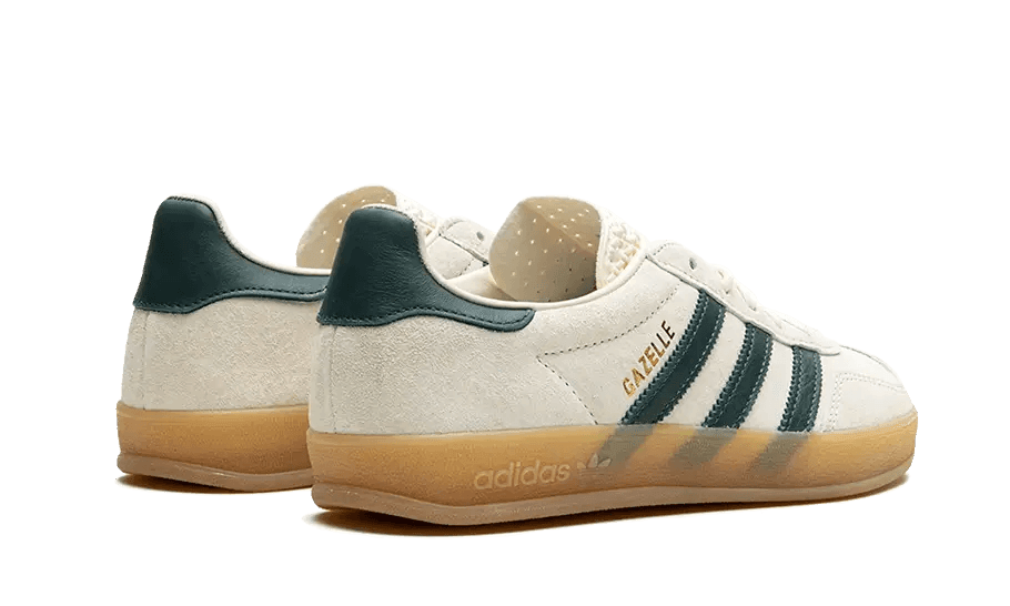 Adidas Gazelle Indoor Cream White Collegiate Green Gum
