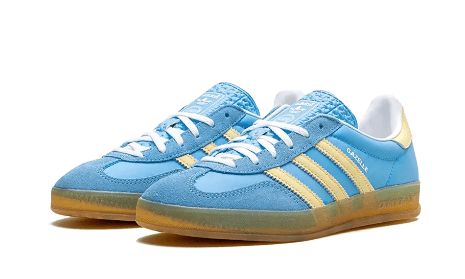 Adidas Gazelle Indoor Semi Blue Burst Almost Yellow
