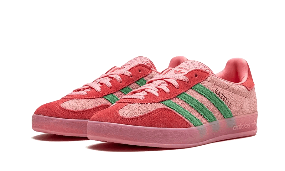 Adidas Gazelle Indoor Semi Pink Spark Preloved Scarlet
