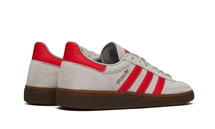 Adidas Handball Spezial Grey Two Hi-Res Red