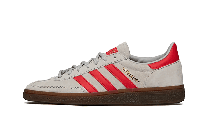 Adidas Handball Spezial Grey Two Hi-Res Red