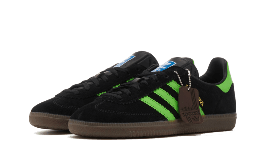 Adidas Samba Deco SPZL Core Black Lucid Lime