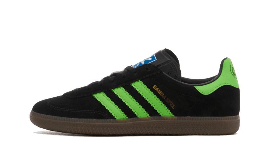 Adidas Samba Deco SPZL Core Black Lucid Lime