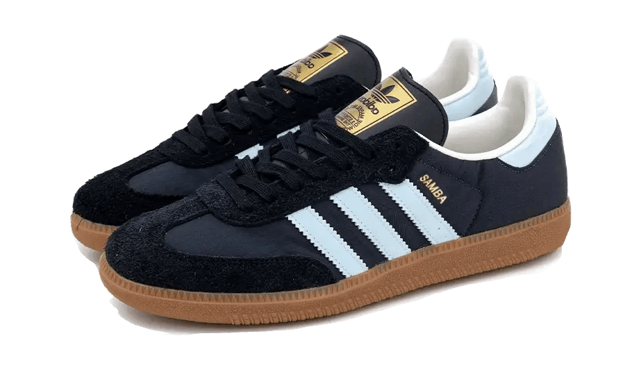 Adidas Samba OG Carbon Almost Blue Gum