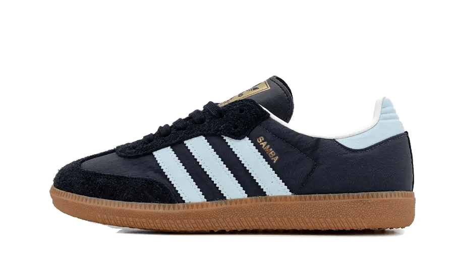 Adidas Samba OG Carbon Almost Blue Gum