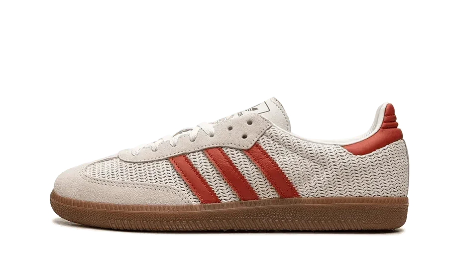 Adidas Samba OG Crystal White Preloved Red