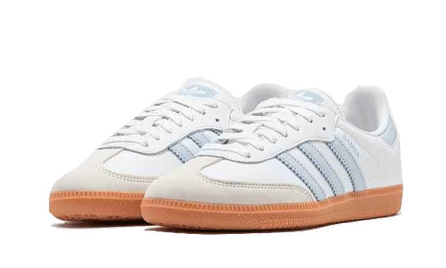 Adidas Samba OG White Halo Blue Gum