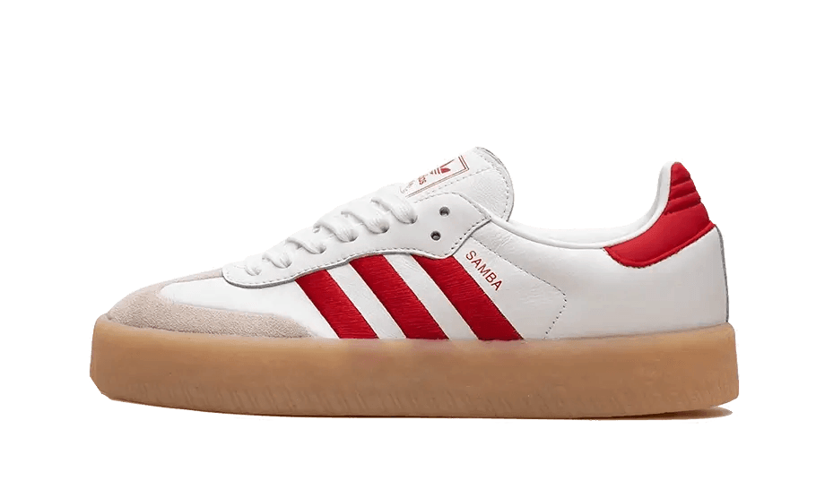 Adidas Sambae White Better Scarlet Gum
