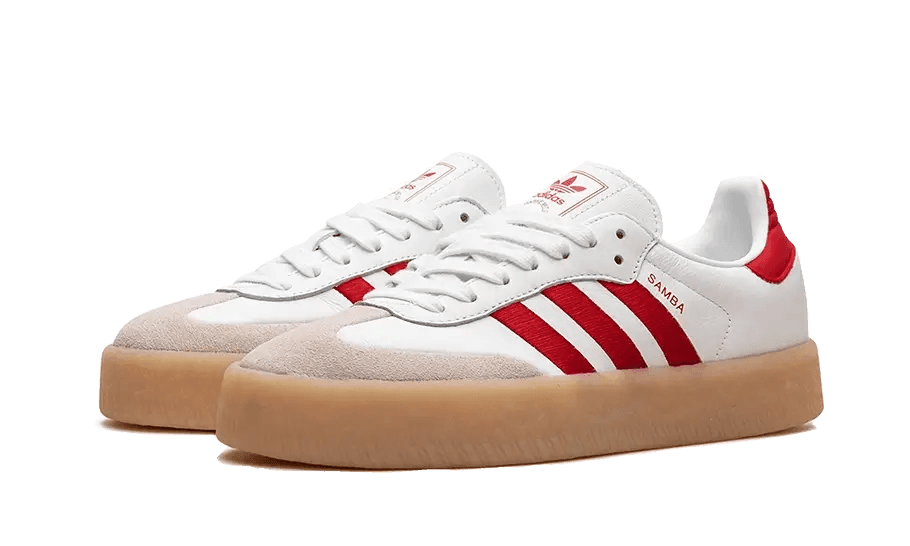 Adidas Sambae White Better Scarlet Gum