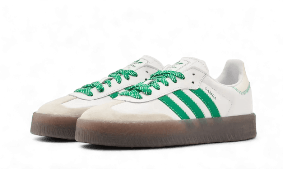Adidas Sambae Cloud White Green