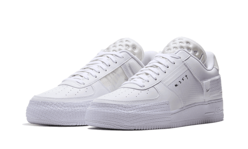 Nike Air Force 1 Low Drop Type Triple White